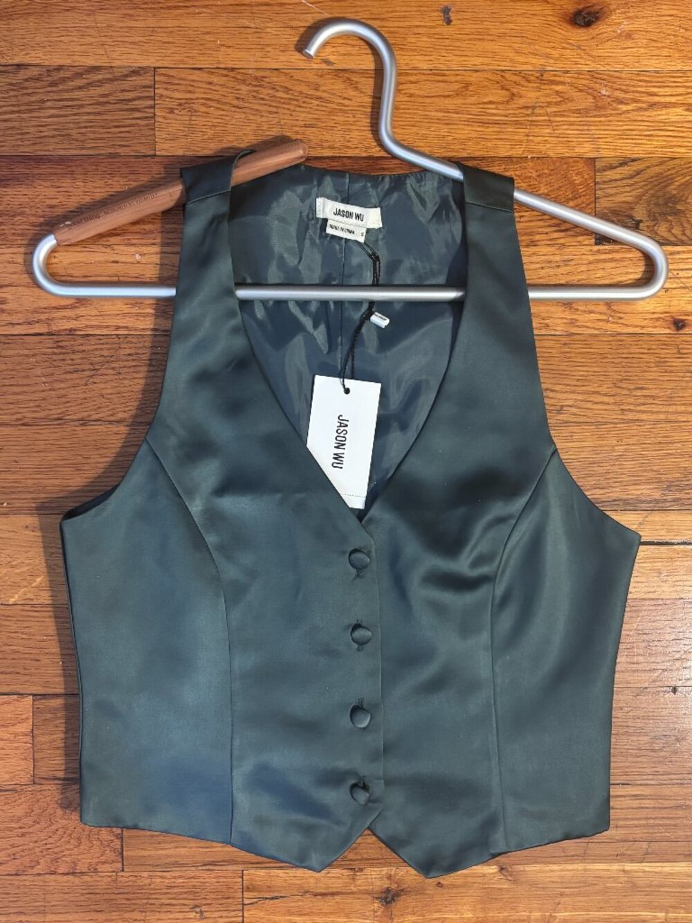 Jason Wu Blue Green Vest, size small S
